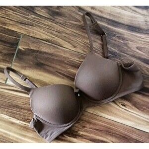 Soma Embraceable Full Coverage Bra Size 36B Brown  Lightly Lined Underwire Soft